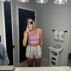 Brandy Melville striped shorts